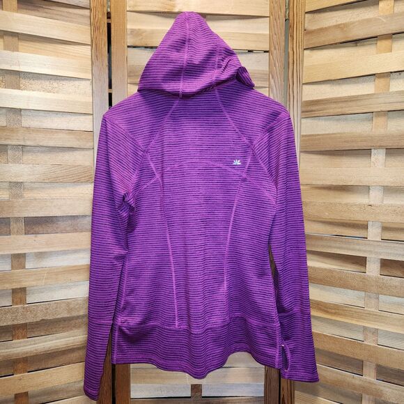 lukka Athletic Purple Orange Jacket Women M Hoodie Polyester Spandex - Picture 10 of 10